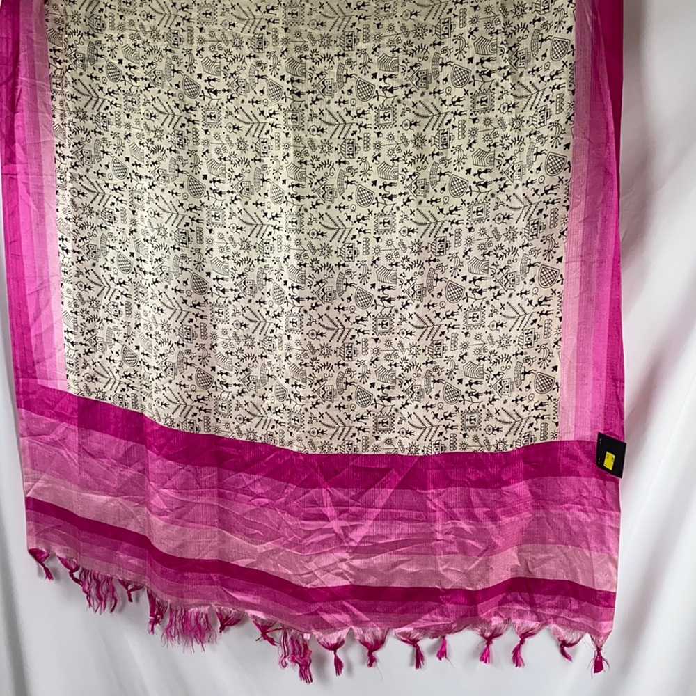 Pink scarf
